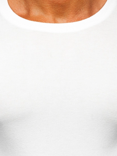 Herr Tröja Vit Bolf MMB602