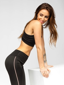 Dam 2-delad Träningsoverall Svart Bolf XL012A1