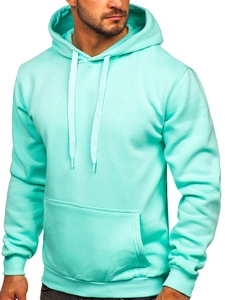 Herr Huvtröja med känguruficka Mint Bolf 1004