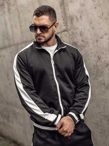 Herr Träningsoverall Svart Bolf 8C99A