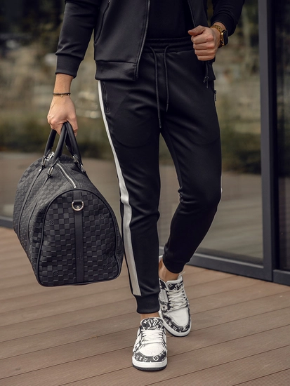 Herr Träningsoverall Svart Bolf 3A166