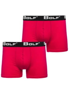 Herr Boxershorts Ljusrosa Bolf 0953-2P 2 PACK