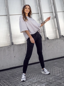 Dam Sweatpants Svart Bolf CK-01B