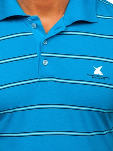 Herr Pikétröja Turkos Bolf 14954