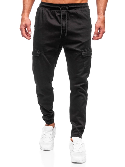 Herr Cargo-joggers Svart Bolf 384