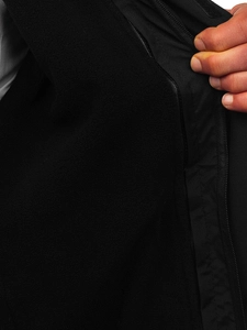 Herr 2-i-1 lättviktsjacka Svart Bolf 5M3263