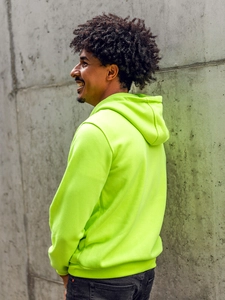 Herr Huvtröja Neongrön Bolf 2008A