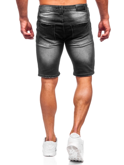 Herr Jeansshorts Svart Bolf MP0061N