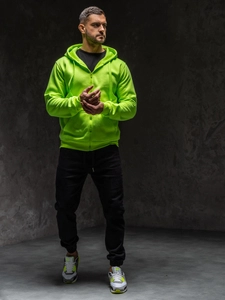 Herr Huvtröja Neongrön Bolf 2008A1