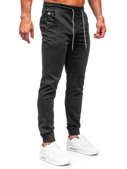 Herr Bomulls Joggers Svart Bolf KA6792