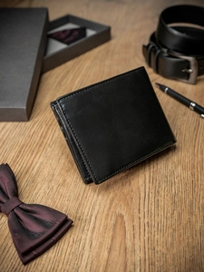 Herr Skinnplånbok Svart 1676