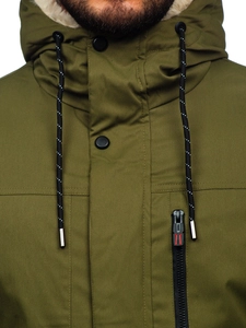 Herr Vinterparkas Kaki Bolf 22M37