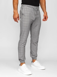 Herr Rutig Joggers Grå Bolf 0066