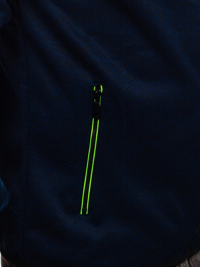 Herr Lättviktsjacka Marinblå-Grön Bolf BKS2153