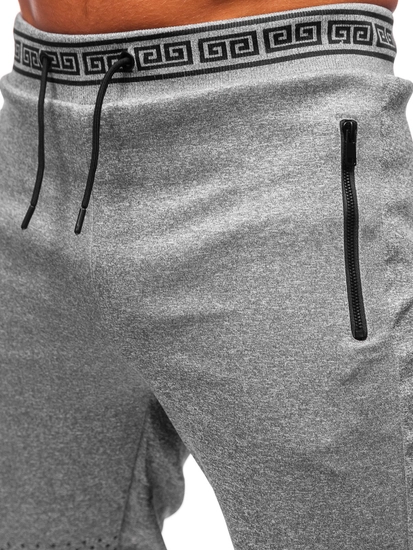 Herr Sweatpants Grå Bolf HM383