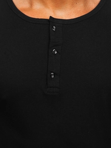 Herr Långärmad Topp Svart Bolf 1114