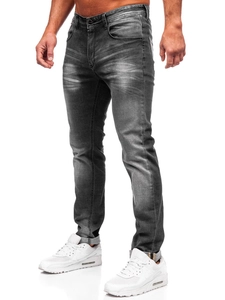 Herr Jeans Slim Fit Svart Bolf MP0171N