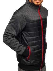 Herr Övergångsjacka Svart Bolf TY38