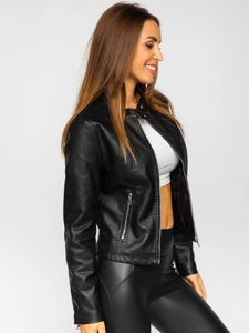 Dam Skinnjacka Svart Bolf 11Z8033