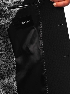 Herr Elegant Kavaj Svart Bolf 025