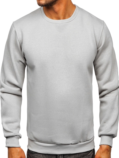 Herr Tjock Sweatshirt Grå Bolf 2001