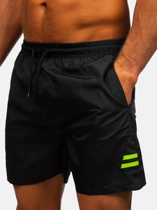 Herr Badbyxor Svart Bolf QD29