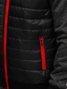 Herr Övergångsjacka Svart Bolf TY38