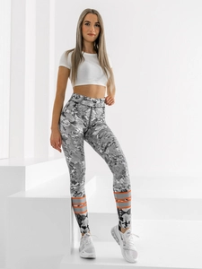 Dam Leggings Grå Bolf 20329