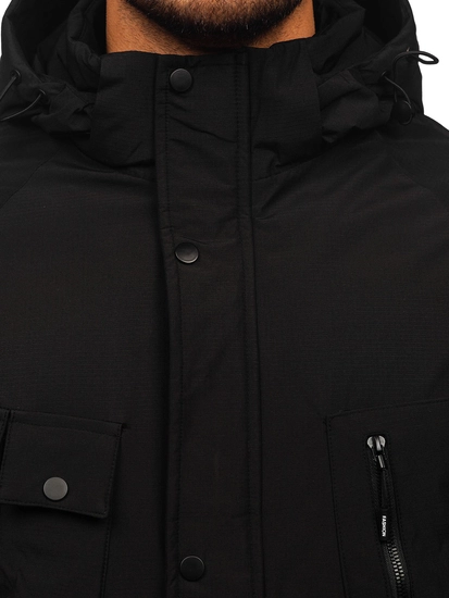 Herr Vinterjacka Svart Bolf 25M9806