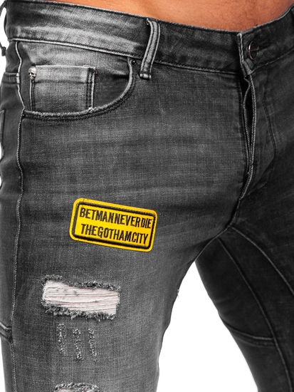 Herr Jeans Regular Fit Svart Bolf MP0047N