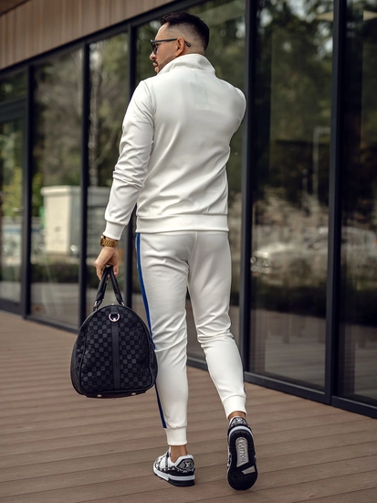 Herr Träningsoverall Vit Bolf 3A166