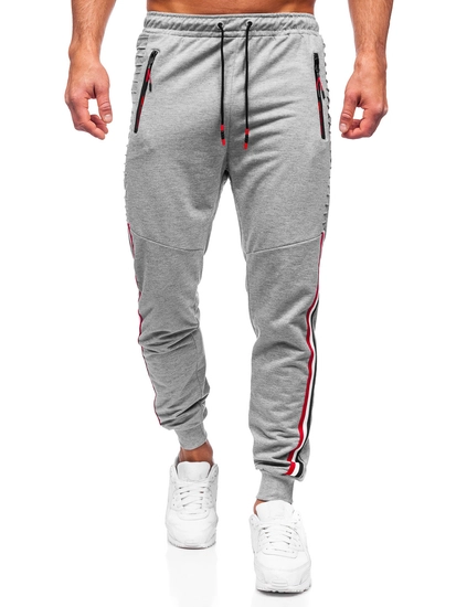 Herr Sweatpants Grå Bolf K10329