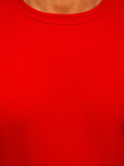 Herr Tjock Sweatshirt Röd Bolf 2001