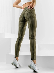 Dam Randiga Leggings Kaki Bolf HL157