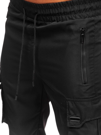 Herr Cargo-joggers Svart Bolf HSS298