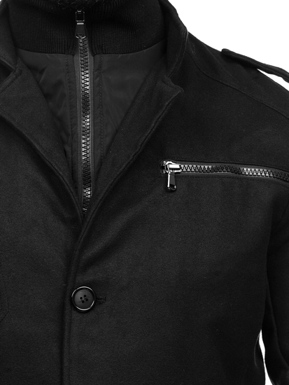 Herr Rock Svart Bolf 8856