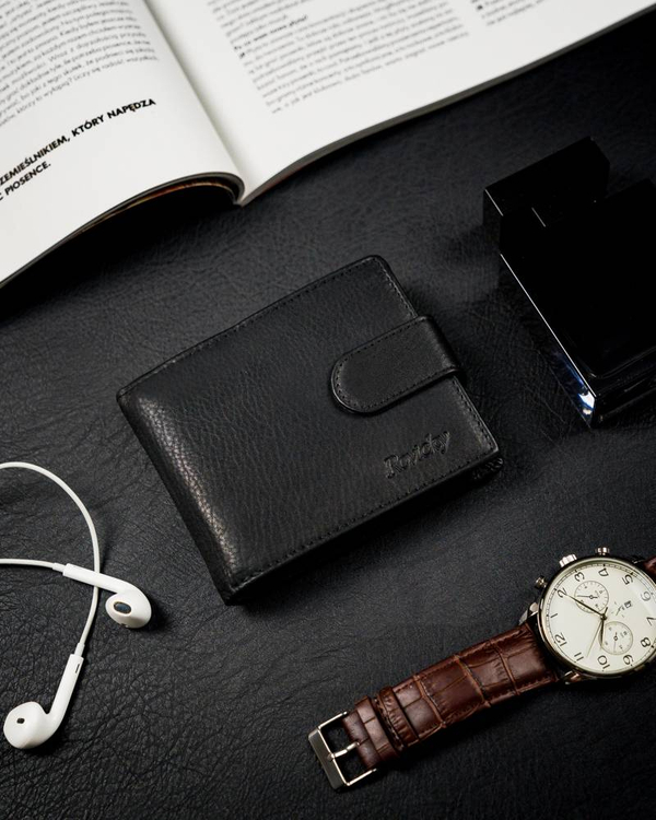 Herr Skinnplånbok Svart 19218