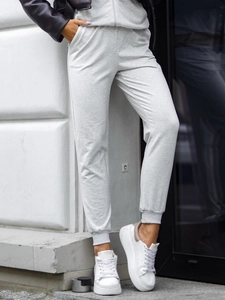 Dam 2-delad Träningsoverall med huva Melerad Bolf 821110