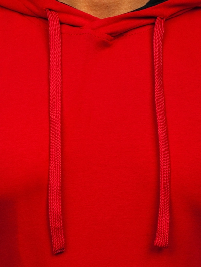 Herr Basic T-shirt Röd Bolf 08