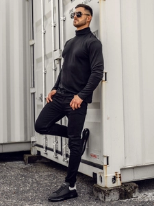 Herr Basic Polotröja Svart Bolf 145347