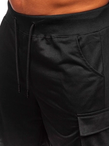 Herr Cargo-shorts Svart Bolf 8K1505
