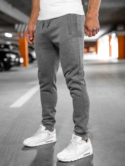 Herr Jogger-sweatpants Grafitgrå Bolf XW06A