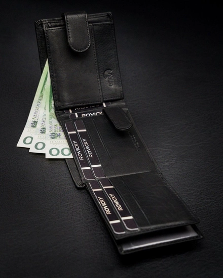 Herr Skinnplånbok Svart 19218