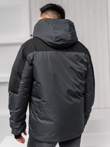 Herr Vinterjacka Grafitgrå Bolf 91M9902A1