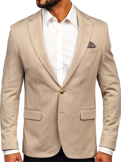 Herr Casual Kavaj Beige Bolf 24401