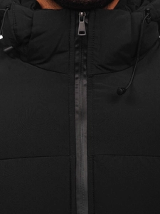 Herr Vinterjacka Svart Bolf 9978