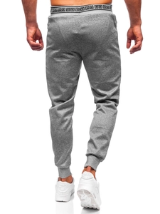Herr Sweatpants Grå Bolf HM383