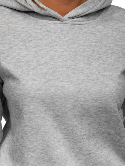 Dam Huvtröja Grå Bolf KSW2018