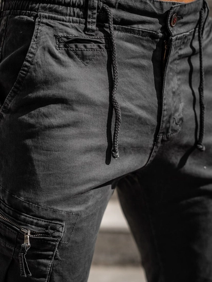 Herr Cargojoggers Grafitgrå Bolf 8983