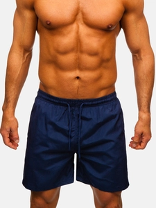 Herr Badbyxor Marinblå Bolf QD32